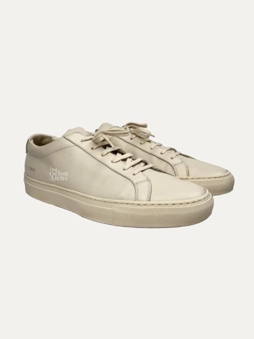 Size 43 Common Projects Achilles Low 'Tan' 1528 0600 Pre-Owned